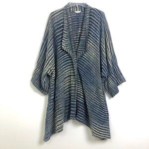 Yasuko Kurisaka Handwoven Cotton Jacket w/ Pockets- Large